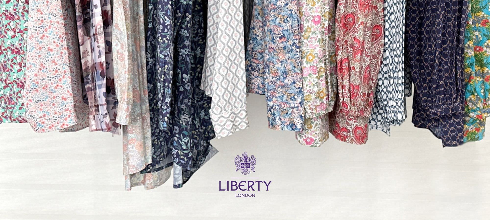 LIBERTY LONDON リバティプリントを使った花柄・ペイズリー柄アイテムの特集